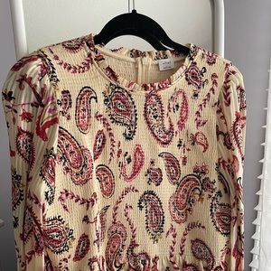 Aritizia tempest blouse size large $30